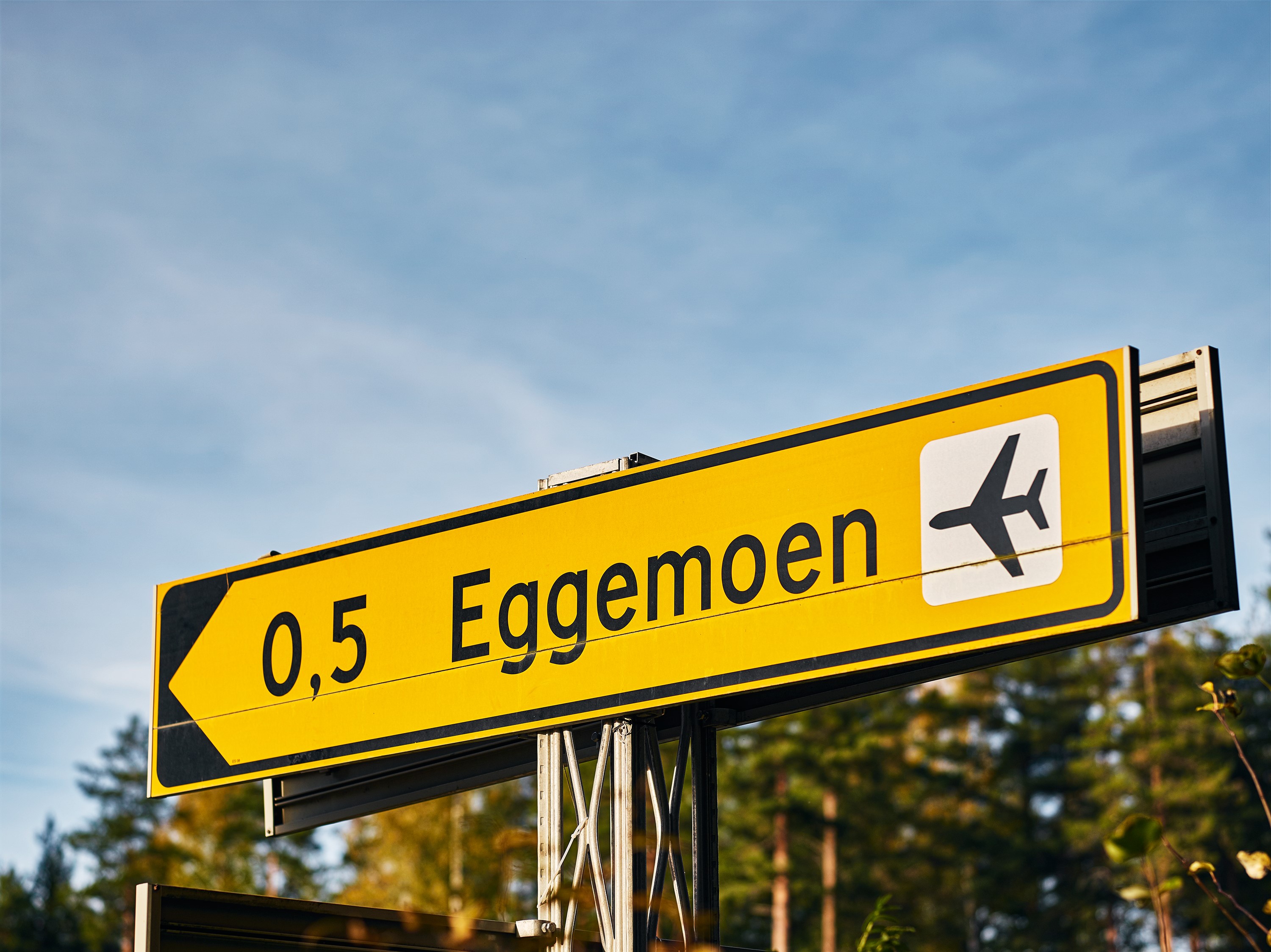 Direct access to the European Route E16. Photo: Frank Holm
